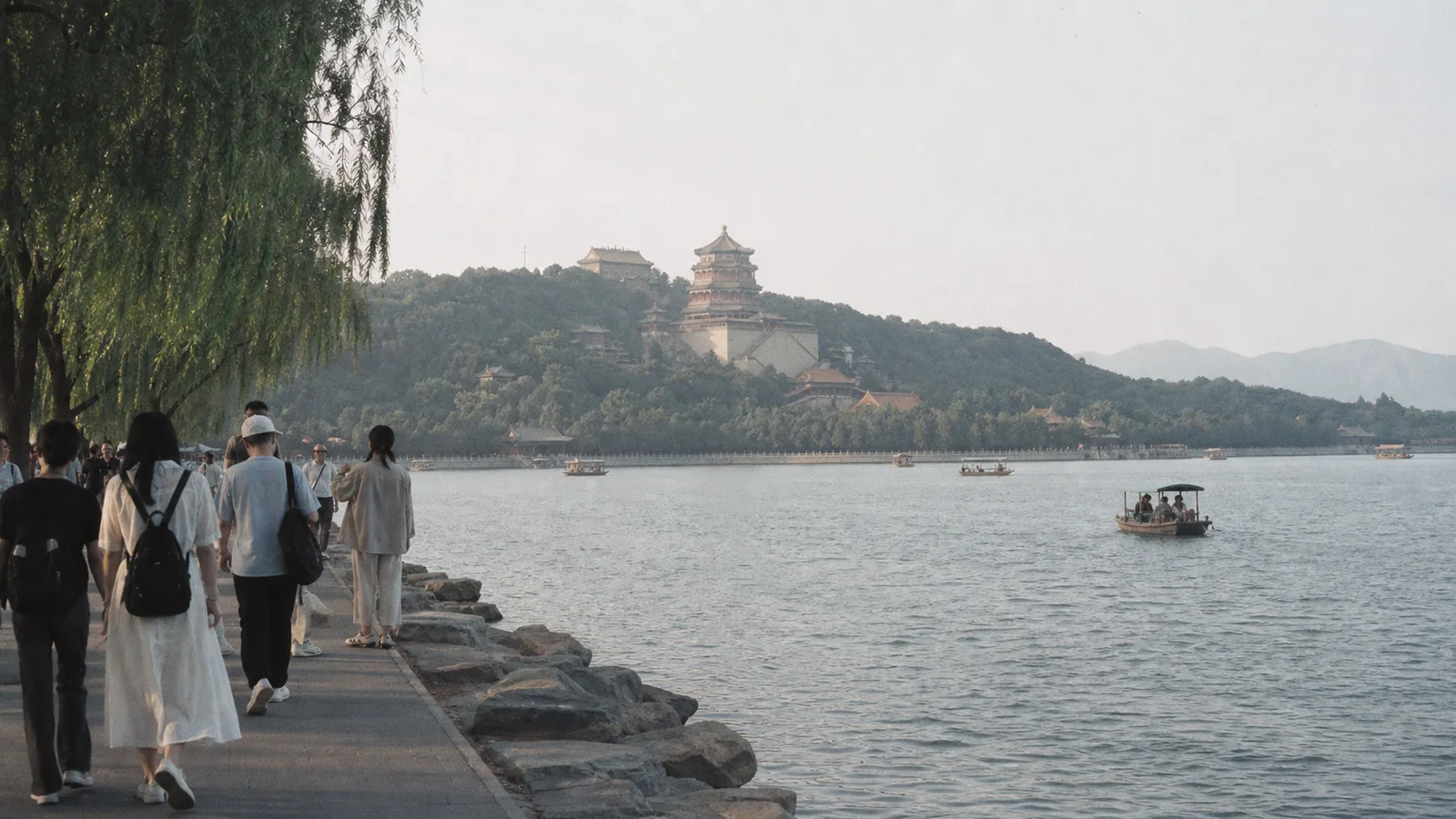 Kunming Lake and Longevity Hill at the Summer Palace in Beijing
