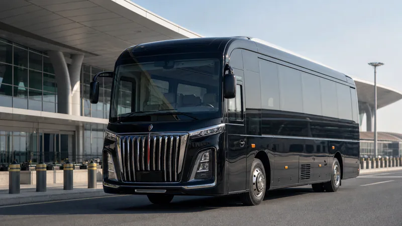 Hongqi Guoyue seventeen seat luxury group vehicle